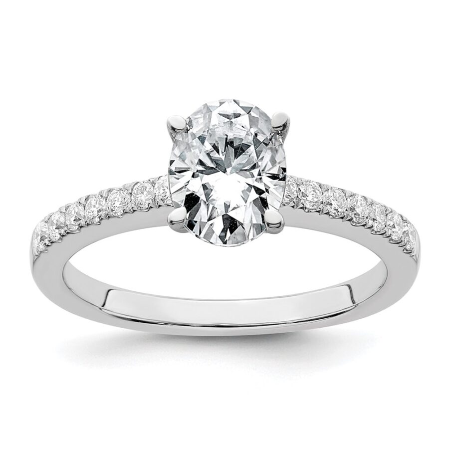 14kw True Origin Lab Grown Diamond VS/SI DEF  Semi-Mount Engagement Rin