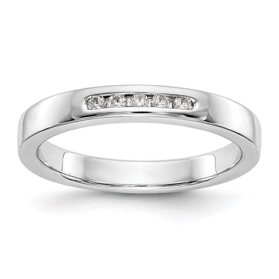 14kw True Origin Lab Grown Diamond VS/SI DEF  5-Stone Channel Band