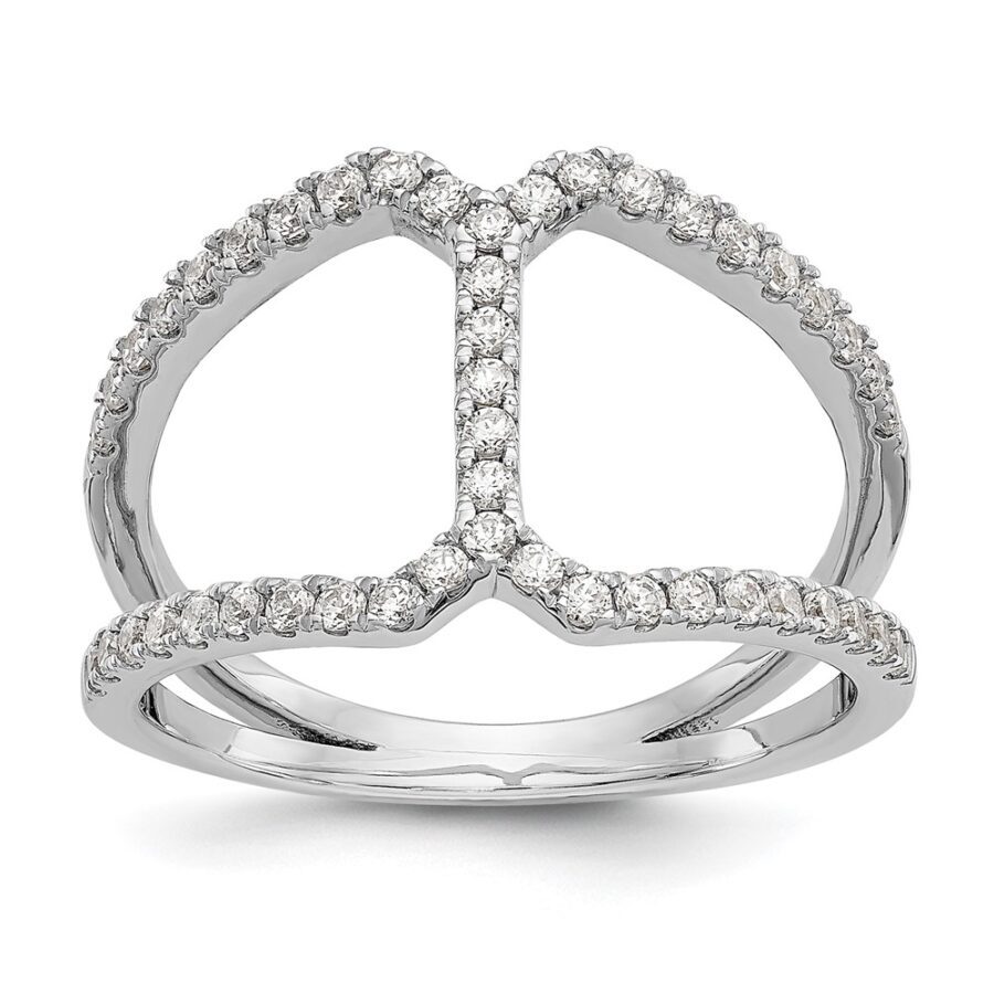 14kw True Origin Lab Grown Diamond VS/SI DEF  Geometric Fashion Ring