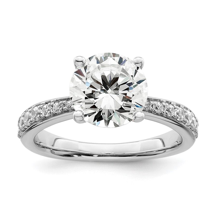 14KW TRUE ORIGIN LAB GROWN DIAMOND VS/SI DEF  S/M Eng. Ring