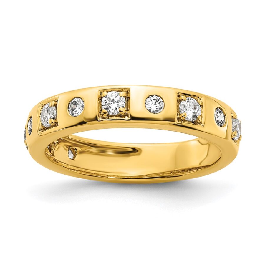 14K TRUE ORIGIN LAB GROWN DIAMOND VS/SI DEF  Band