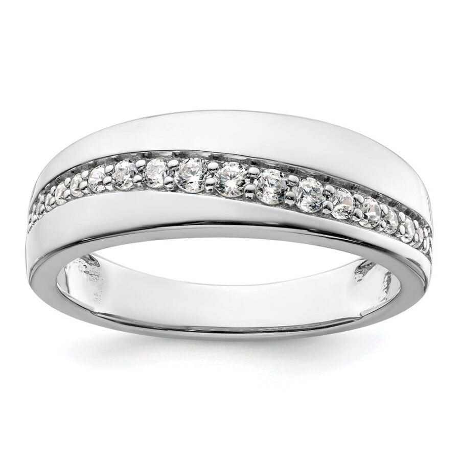 14kw True Origin Lab Grown Diamond VS/SI DEF Men's Band