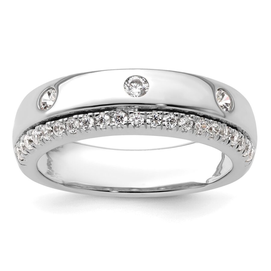 14kw True Origin Lab Grown Diamond VS/SI DEF Men's Band