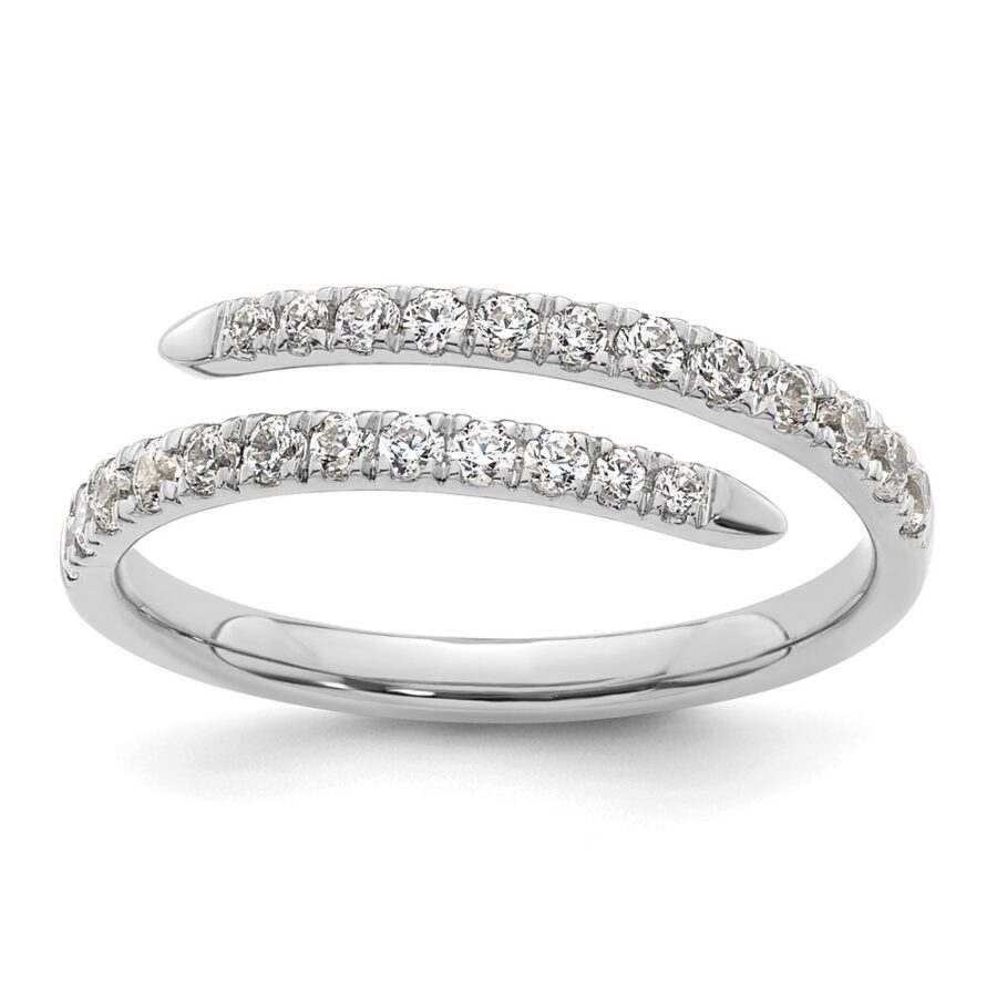 14K White Gold True Origin Lab Grown Diamond VS/SI DEF  Band