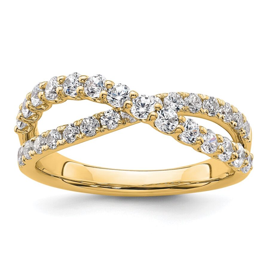 14K Gold True Origin Lab Grown Diamond VS/SI DEF  Band
