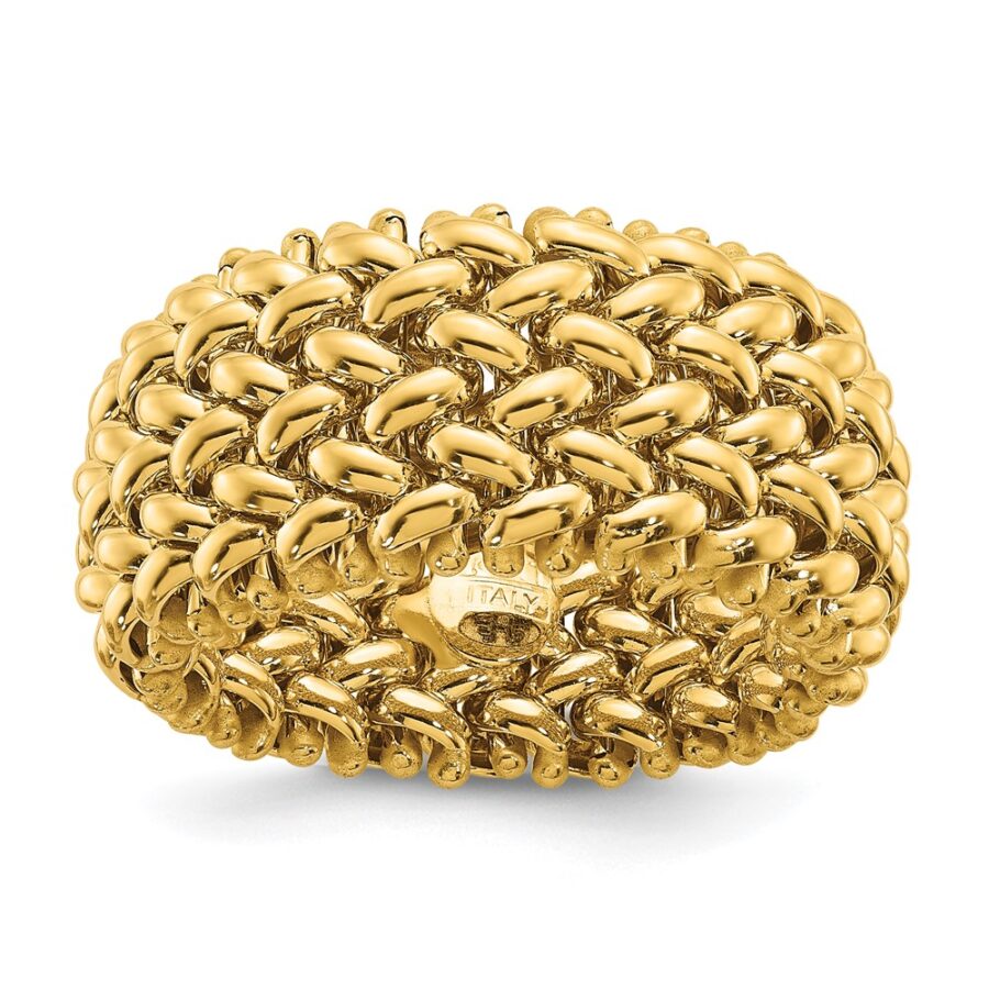Herco 14K Mesh Ring