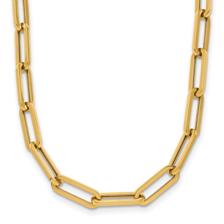 Leslie's 14K Polished Fancy Link Necklace