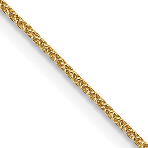 14K 22 inch .85mm Spiga with Lobster Clasp Chain