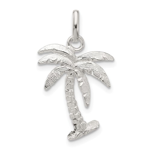 Sterling Silver Palm Tree Charm