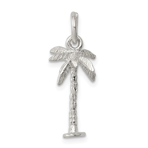 Sterling Silver Palm Tree Charm