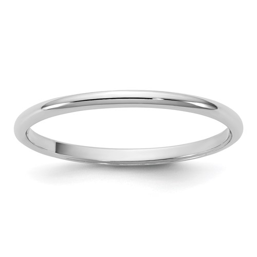 14KW 1.5mm Half Round Band Size 10.5